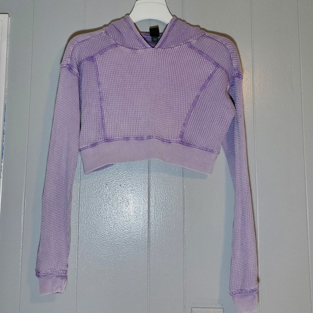 Wild Fable L/S Crop Hoodie Small NWT